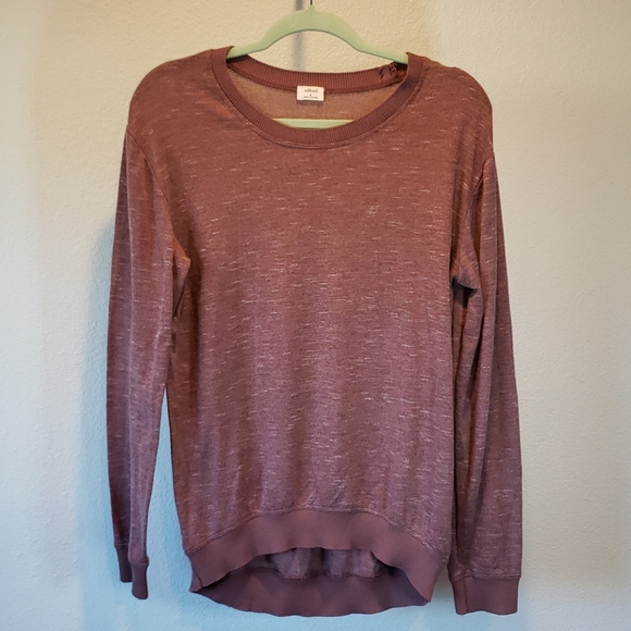 Wilfred Sweaters - Wilfred Heather Maroon Sweater🦊